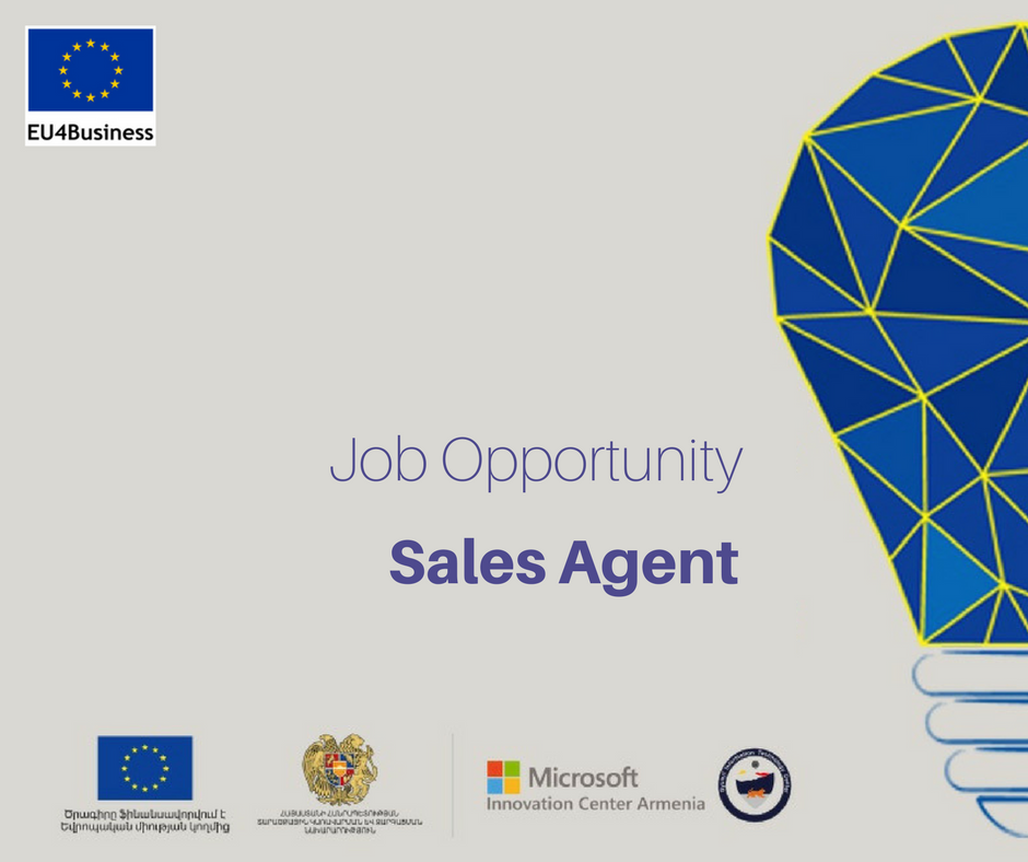 Sales agent-job vacancy